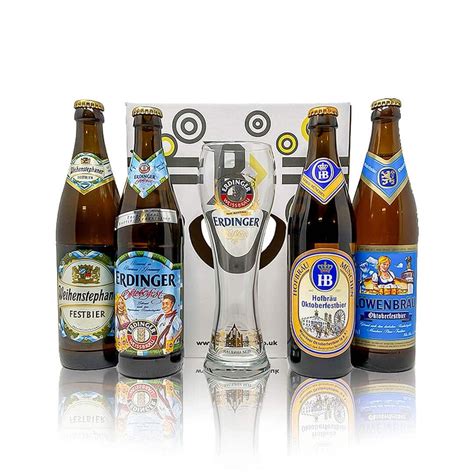 Oktoberfest Beer Tasting Kit T Set And Official Erdinger Glass