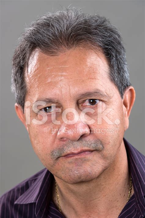 Hispanic Mature Man Real People Stock Photo Royalty Free Freeimages