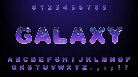 Galaxy Font Stock Photos Pictures And Royalty Free Images Istock