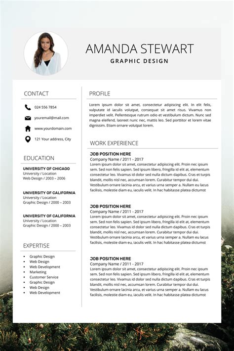 This resume template pack is for the job seeker who wants to be unforgettable in 2021. Resume Template | CV Template | Professional Resume ...