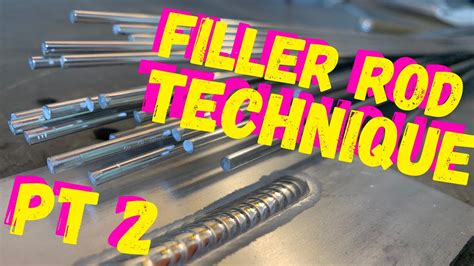 How To Tig Weld Tig Welding Rods Pt Filler Rods Youtube