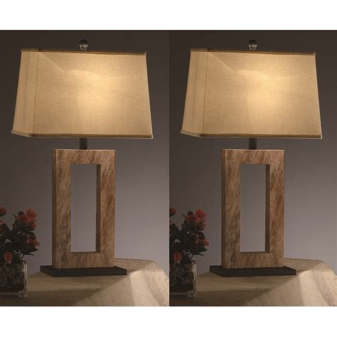 360 lighting coastal table lamps set of 2 rope and clear glass jug burlap drum shade for living room family bedroom nightstand. Sbarz 31-inch Table Lamps (Set of 2) - Free Shipping Today ...