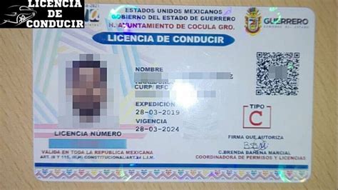 Licencia De Conducir Guerrero 2023 2024 Noviembre 2022 2023 Hot Sex