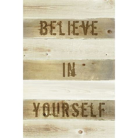 Believe In Yourself Motivational Poster