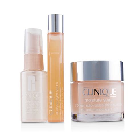 What it doesdid you know skin loses moisture while you sleep? Clinique Moisture Surge Set: Moisture Surge 72-Hr 75ml ...