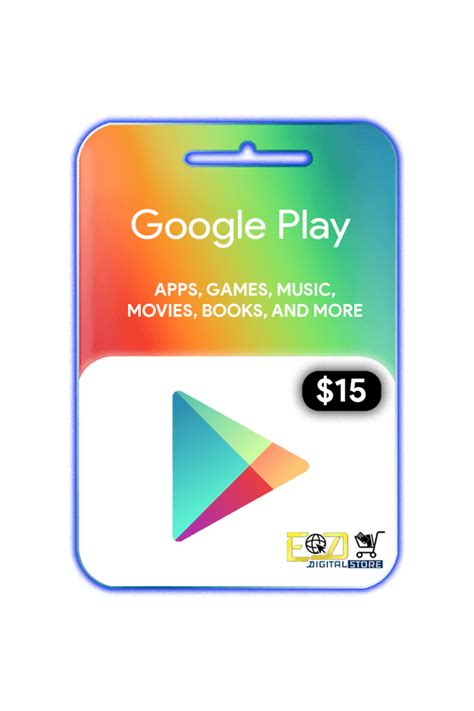 User responsible for loss of card. 15 USD Google Play Gift Code DIRECT EMAIL DELIVERY - EOD