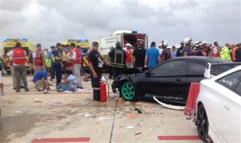 Malta Rally Crash Paul Baileys Porsche Spyder Convertible Slams Into