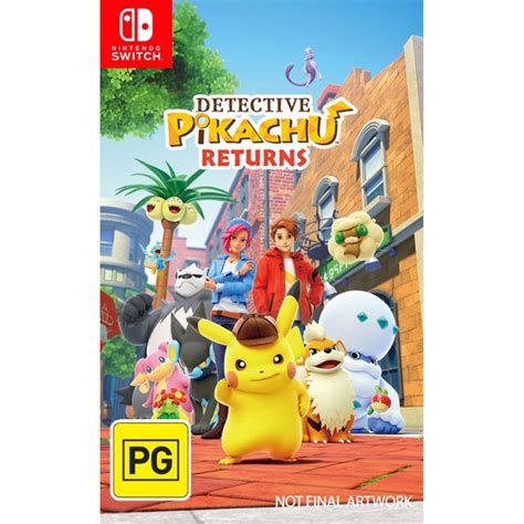 Detective Pikachu Returns Nintendo Switch Eb Games New Zealand