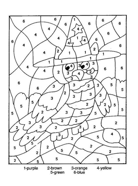 This color by number coloring page enters the world of dinosaurs and prehistoric earth. Free Printable Color by Number Coloring Pages - Best ...