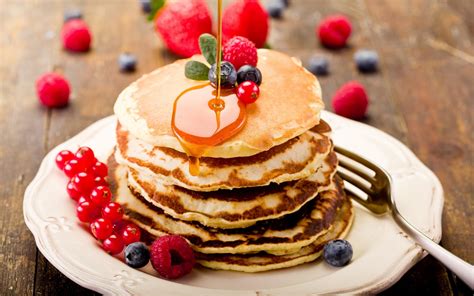 Pancakes Wallpaper Hd Tasty Pancakes Low Carb Breakfast High Fiber