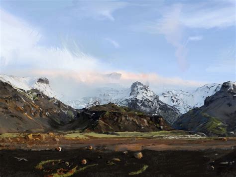 Beautiful Paintings From Iceland By Blake Greene See This Amazing Art