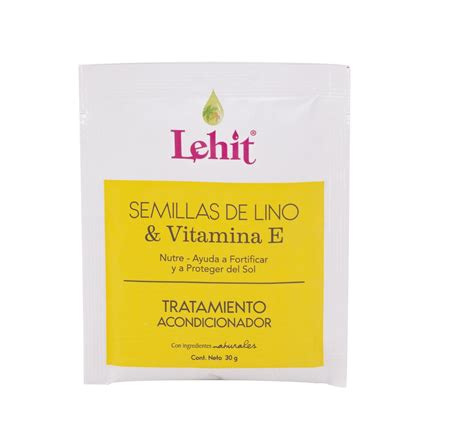 Tratamiento Semillas De Lino Sachet Lehit Antojadas