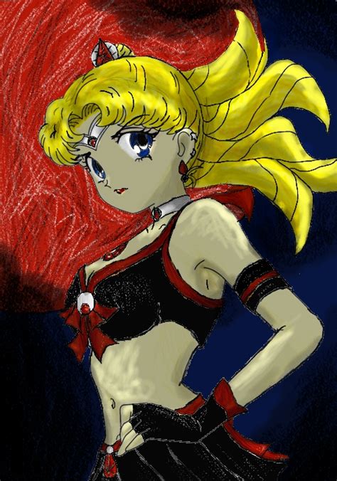 Dark Sailor Moon By Konzensama Sanzosama On Deviantart
