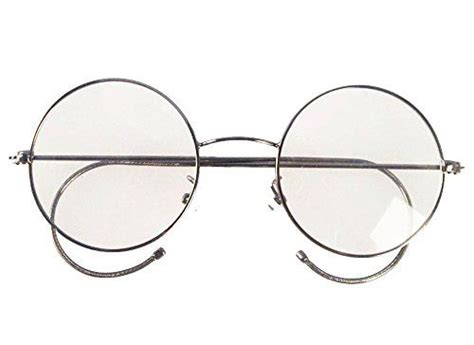 Agstum Retro Round Optical Rare Wire Rim Eyeglass Frame 49mm Large Size Eyewear Accessories
