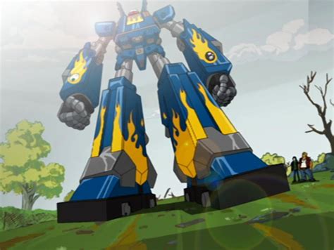 Megas Xlr Also Known As The Mechanized Earth Guard Attack System Extra