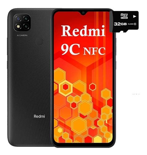 celular xiaomi redmi 9c nfc 32gb ram 2gb dual sim gris kit mercado libre