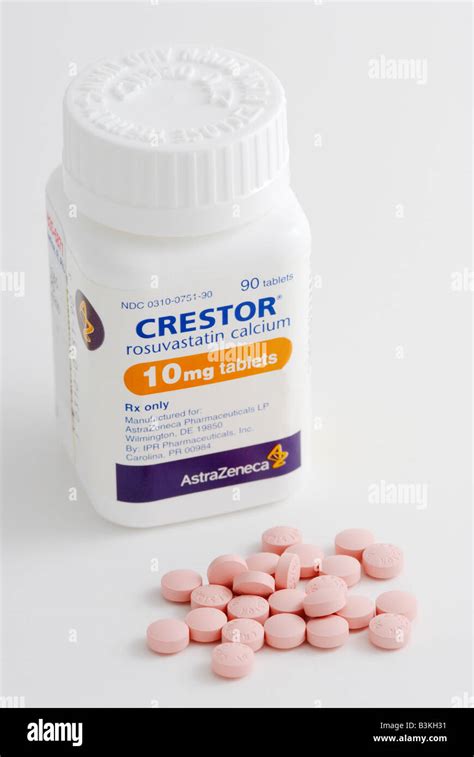 Rosuvastatin Brand Name Crestor Pills The Medication Is A Statin Drug