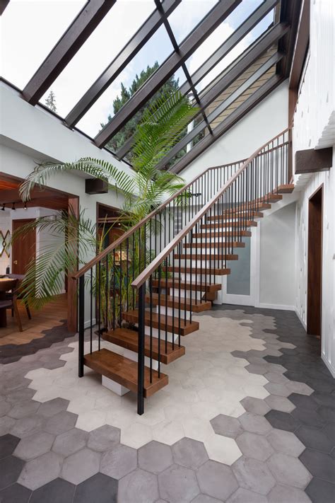 Browse photos of modern staircases and discover design and layout ideas to inspire your own modern staircase remodel, including unique railings and storage options. 15 Stellar Mid-Century Modern Staircase Designs That Sparkle With Elegance