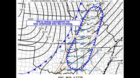 Storm Prediction Center Considering Severe Watch