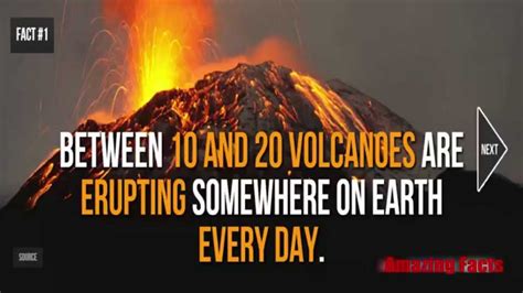 Volcano Facts 12 Facts About Volcanoes Youtube