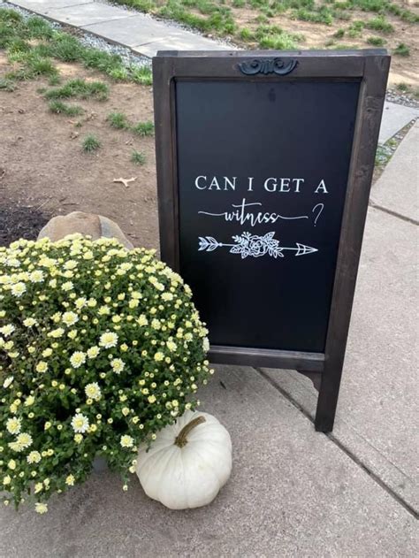 Can I Get A Witness Wedding Sign Svgpngpdf Etsy