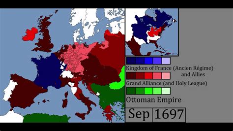 War Of The Reunion And The Nine Years War Every Month Youtube