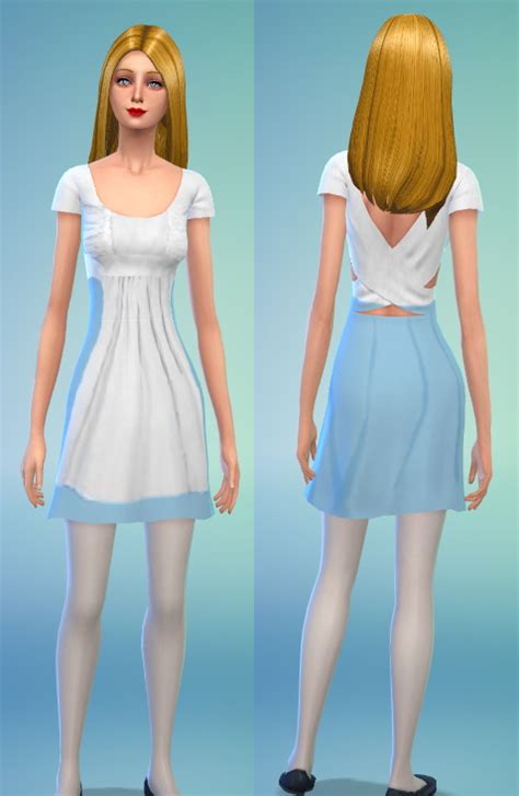 Alice In Wonderland Costume At Belles Simblr Sims 4 Updates
