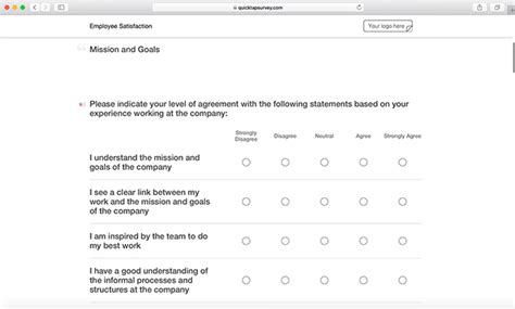 Employee Satisfaction Survey - Gotilo