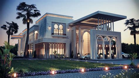 Palace Designriyadh Ksa Modern Architecture Building Villa Design