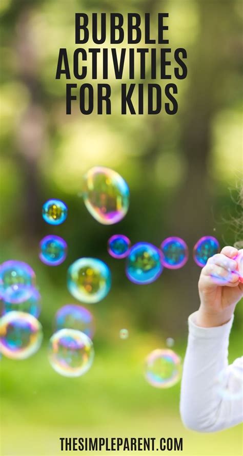 Bubble Art And Bubble Activities In 2020 Bubble Activities Activities