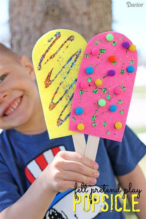 50 Creative Crafts To Keep Your Kids Busy Popsicle Crafts Toddler