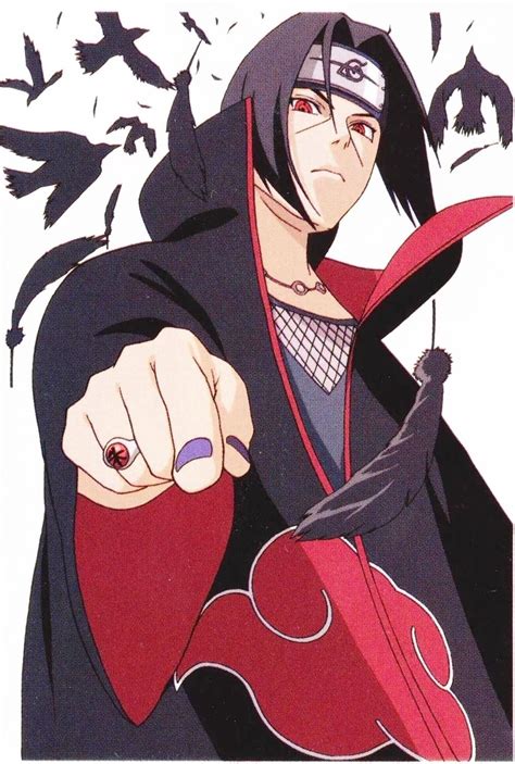 Uchiha Itachi As Member Of Akatsuki Anime Anime Naruto Anime Characters