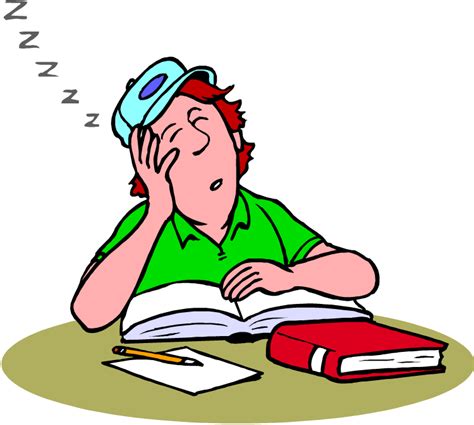 Tired Student Clipart Clip Art Library