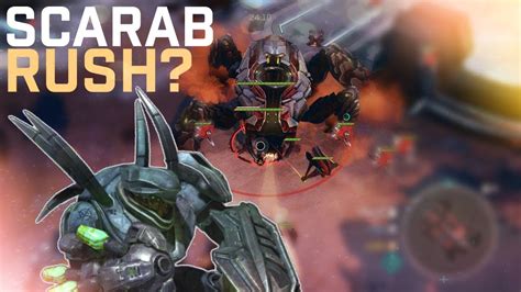 Halo Wars 2 Scarab Rush Build Order Guide Youtube