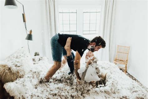 This Newlywed Photo Shoot At Home Is Giving Us Major Couple Goals Junebug Weddings Photo