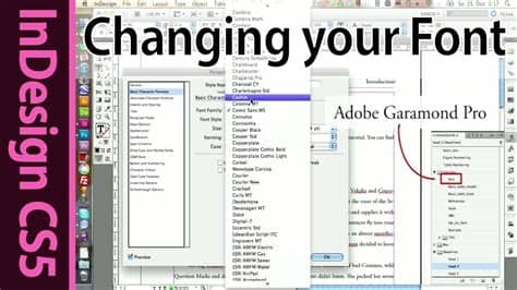Learn more about clone urls. InDesign - Changing the font in Paragraph Styles (Part 15 ...