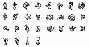 Pokemon Go Are All Variations Of Unown In Pokémon Go Arqade
