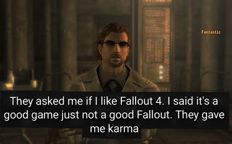 Still One Of The Funniest Quotes From Fallout New Vegas R