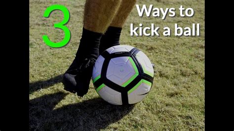 Kicking A Soccer Ball