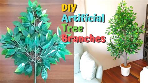 20 Fake Tree Branches With Leaves