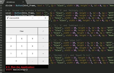 Creating A Calculator Using Tkinter Python Tkinter Gui Tutorial In