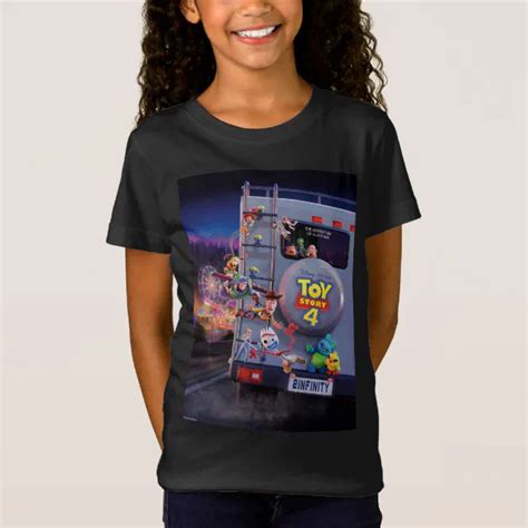 Toy Story 4 Toys Riding Rv Theatrical Poster T Shirt Zazzle