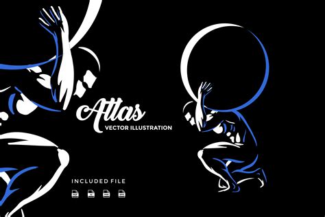 Atlas Vector Illustration Graphic By Bondan80bw · Creative Fabrica