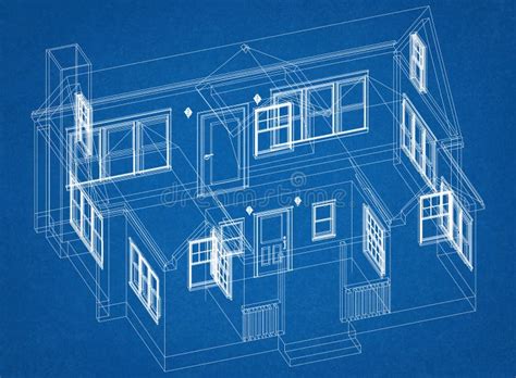 House Design Architect Blueprint Stock Photo Image Of Housing