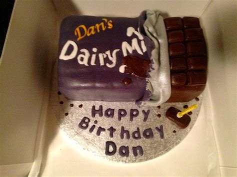 Chocolate Bar Birthday Cake Decorated Cake By Cakesdecor