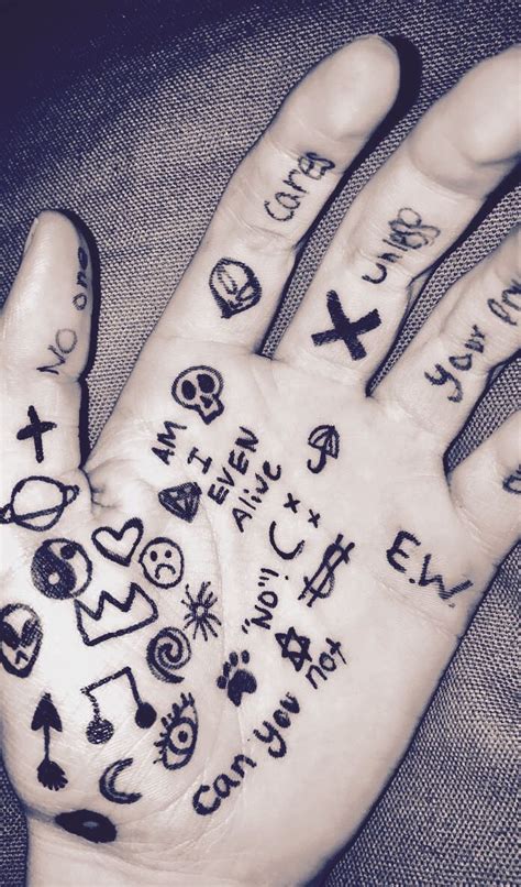 Pin By Maddy Metcalf On Drawing Ideas Hand Tattoos Tattoos Hand Doodles