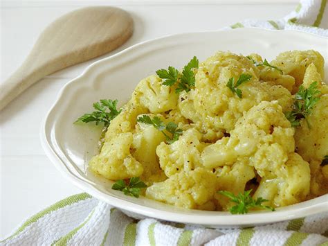 CHOU-FLEUR BIO A LA SAUCE AU CURRY Recettes BIO et fait-maison