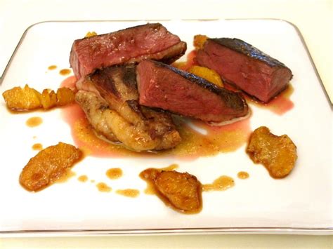 Magret de canard à l orange cuisson basse température Diet Délices