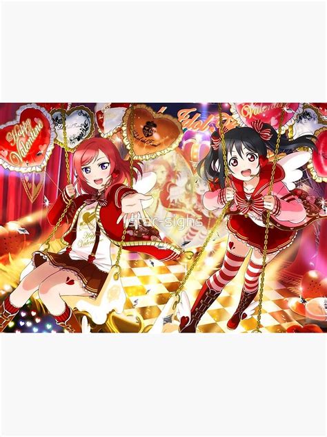 Love Live School Idol Project Valentines Live Poster By Star