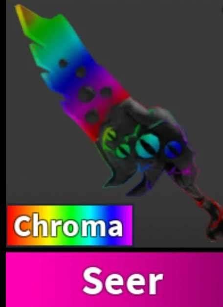 Roblox Murder Mystery 2 Chroma Seer Fast Delivery Mm2 ⭐